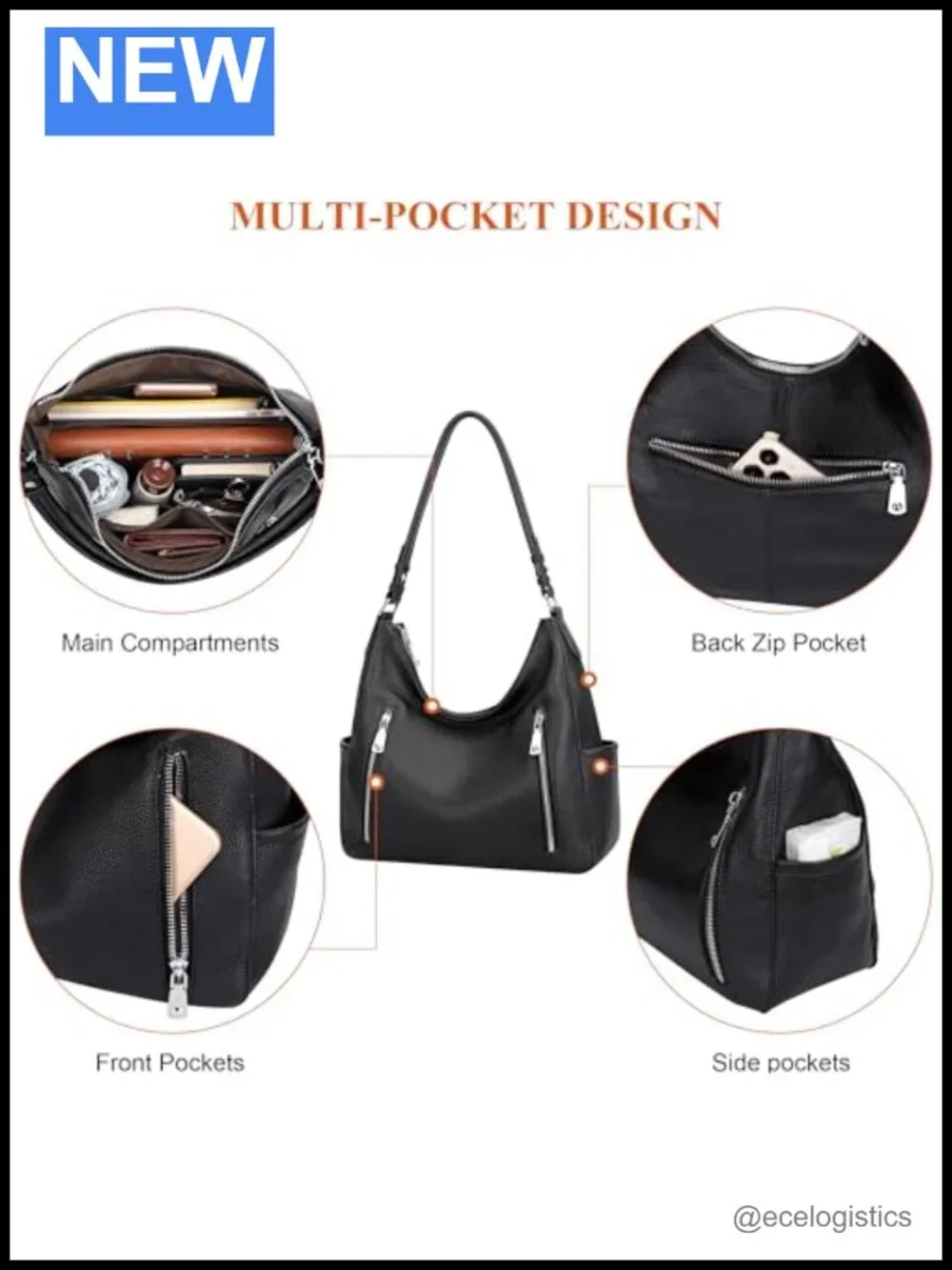 N/A shopping crossbody measurements